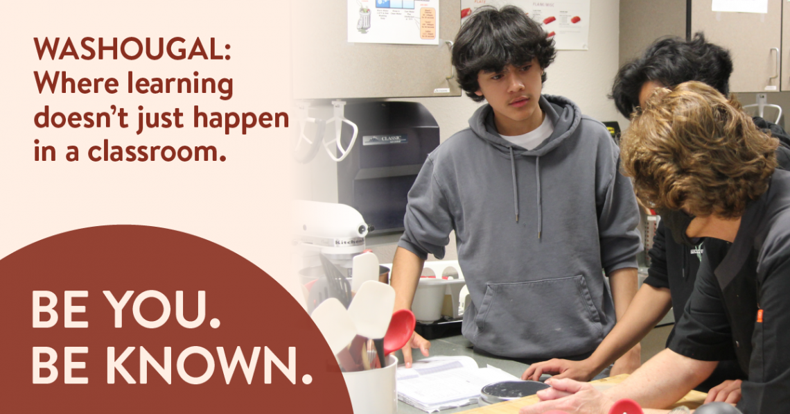 Be you, be known - where learning doesn't just happen in a classroom with students baking
