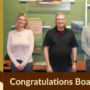Board members congratulated for WSSDA board of distinction 2022 with members in front of WSD board room wall
