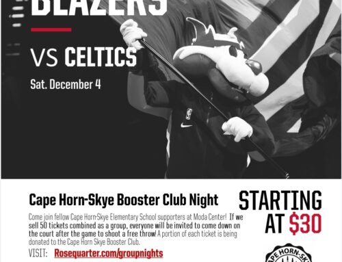 Another CH-S Booster Event: TrailBlazers vs Celtics Dec 4