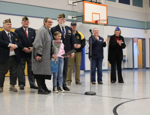 WASHOUGAL STUDENT AWARD WINNERS RECOGNIZED BY VETERANS OF FOREIGN WARS
