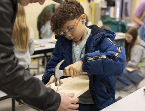 Building Real-Word Skills: Students Team Up on Toolbox Project